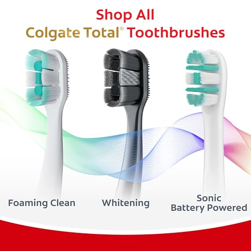 Colgate Total Whitening Charcoal Toothbrush, Soft, Black, 2 Pack - Product Imagery