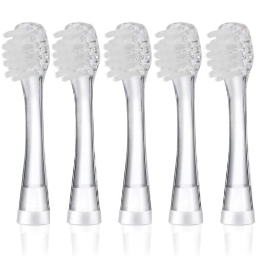 Baby Toothbrush Heads Compatible with Papablic BabyHandy/Toddler - Product Imagery