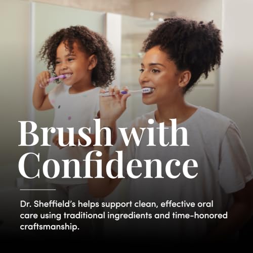 Dr. Sheffield's Fluoride Free Whitening Toothpaste, Mint, No - Product Imagery