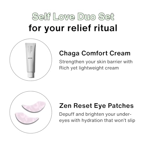 Korean Skincare Set | Under-Eye Care with Zen Reset Eye Patches - Product Imagery