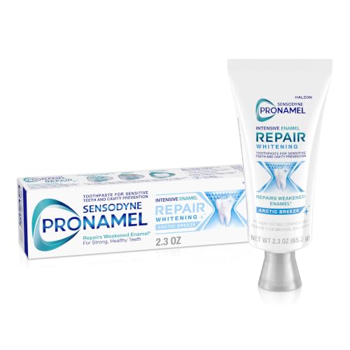 Sensodyne Pronamel Intensive Enamel Repair Whitening Toothpaste, - Product Imagery