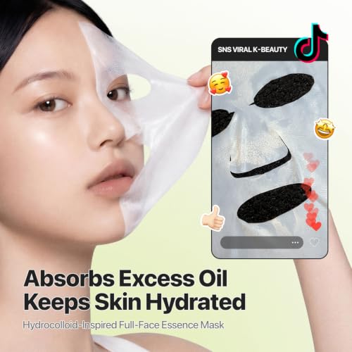 Trouble Full Face Hydrocolloid Inspired Pimple Patch Mask (4Pack) - Product Imagery