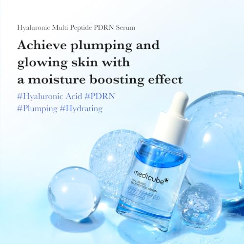 medicube Hyaluronic Multi Peptide PDRN Serum - Lightweight - Product Imagery