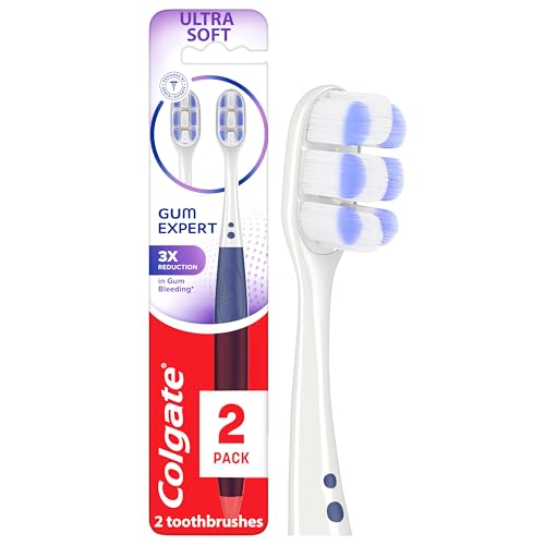 Colgate Gum Expert Toothbrush for Sensitive Gums, Extra Soft, 2 - Product Imagery