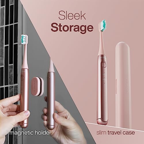 Aquasonic Icon ADA-Accepted Rechargeable Toothbrush | Magnetic - Product Imagery