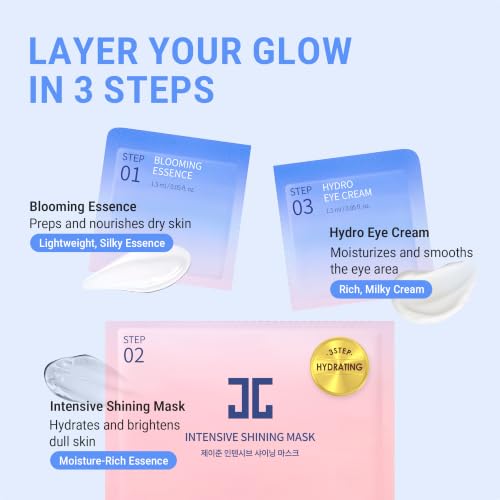 JAYJUN Intensive Shining Mask with Lavender Extract (10 Pack) - Product Imagery