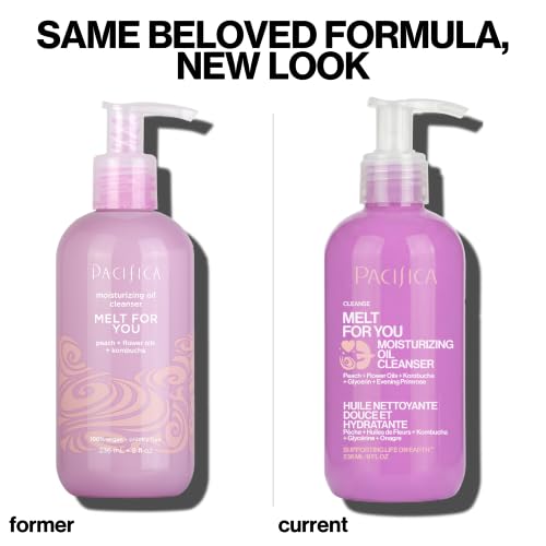 Pacifica Melt For You Facial Cleansing Oil – Hydrating Daily - Product Imagery
