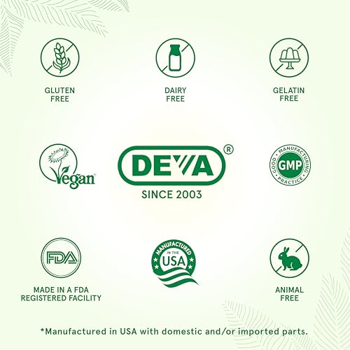 DEVA Nutrition Premium Vegan Peppermint Oil with Orange Oil, - Product Imagery