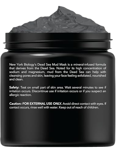 New York Biology Dead Sea Mud Mask for Face & Body - 8.8 oz - Product Imagery