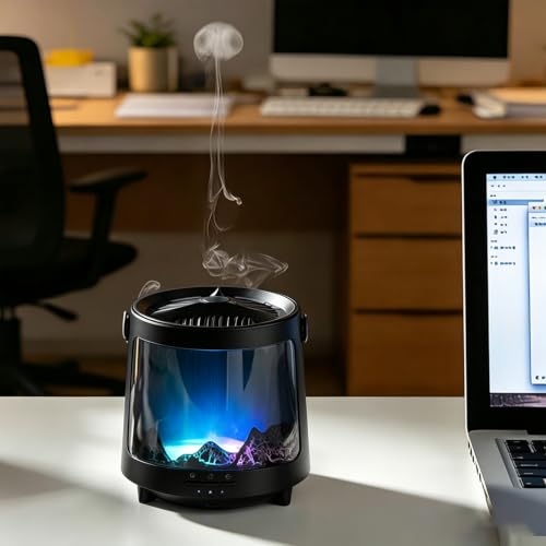 Aromatherapy Diffuser Cool Mist Humidifier 300ml 7 Color LED - Product Imagery