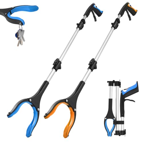 36 Inch Foldable Grabber Reacher Tool, 2 Pack for Seniors - Product Imagery