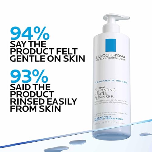La Roche-Posay Toleriane Hydrating Gentle Facial Cleanser, with - Product Imagery