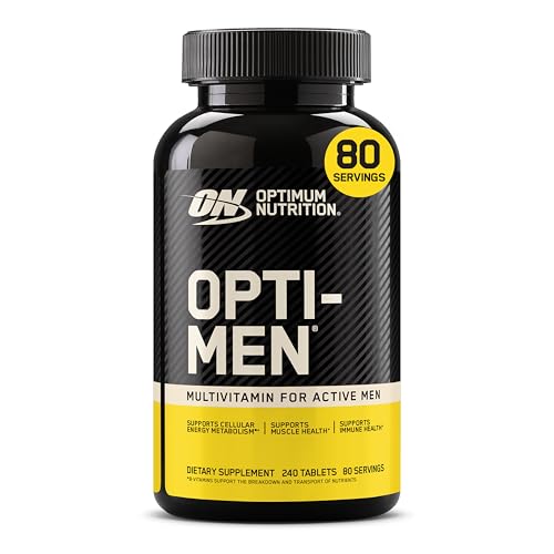 Optimum Nutrition Opti-Men Daily Multivitamin Supplement, 240 Ct - Product Imagery