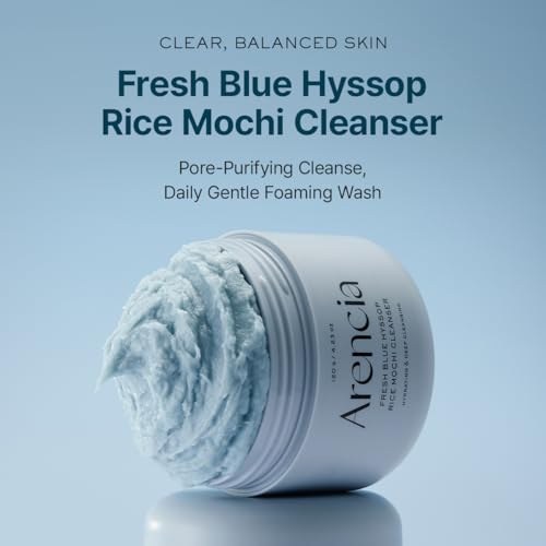 ARENCIA Hyssop Deep-Cleansing Face Scrub & Exfoliator - for All - Product Imagery