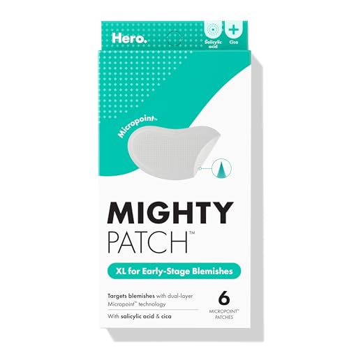 Mighty Patch Hero Cosmetics Micropoint XL Acne Pimple Patches, 6 - Product Imagery