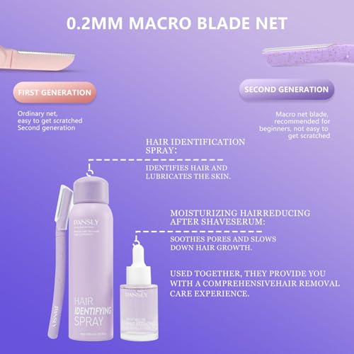 Hair Identifying Spray Kit,Hair Identifier (100mL) for Face - Product Imagery