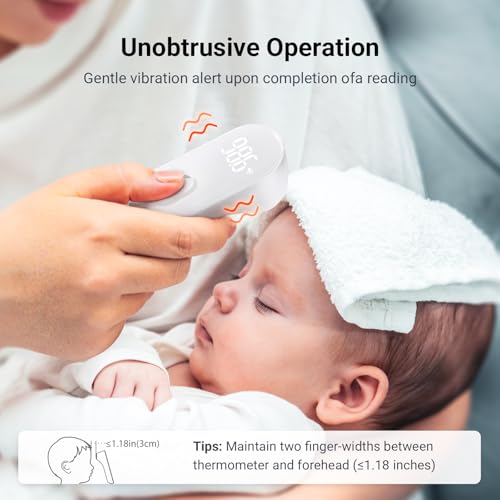 iHealth No-Touch Forehead Thermometer for Adults, Kids, Babies - Product Imagery