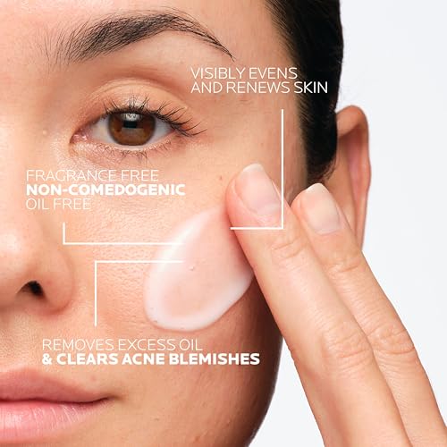 La Roche-Posay Effaclar Dual 4% Benzoyl Peroxide Acne Face Wash - Product Imagery