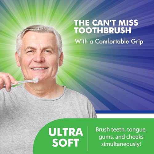Brilliant Oral Care Adult Sensitive Toothbrush with Extra Soft - Product Imagery