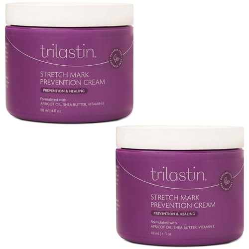 TriLASTIN Stretch Mark Cream for Pregnancy – Hydrating Belly - Product Imagery