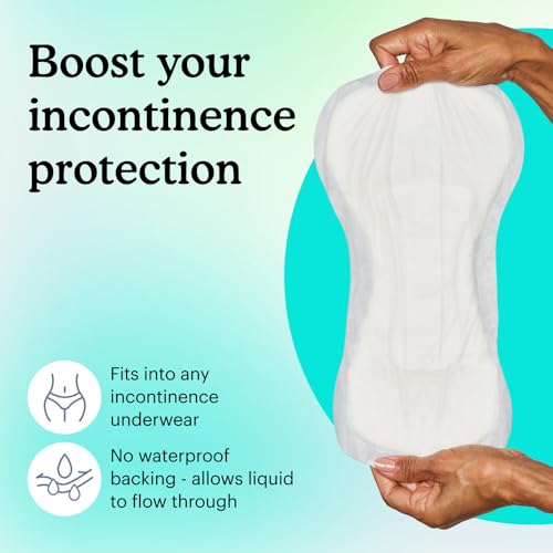 Because Overnight Booster Pads Fit All Adult Diapers, Helps Keep - Product Imagery