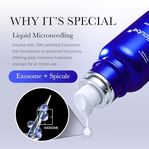 medicube Exosome Shot Zero 7,500 PPM Spicule Facial Serum - Product Imagery