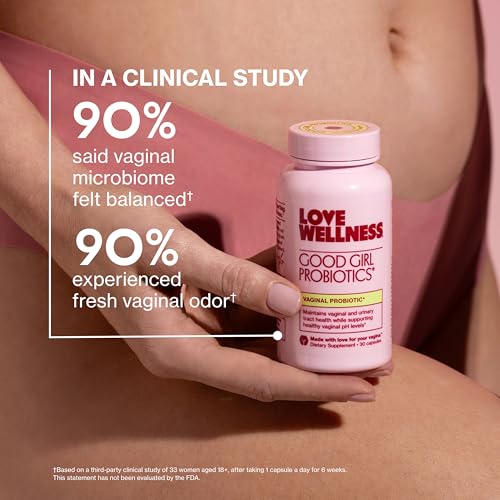Love Wellness Good Girl Vaginal Probiotics | 9-Strain | 30-Day - Product Imagery