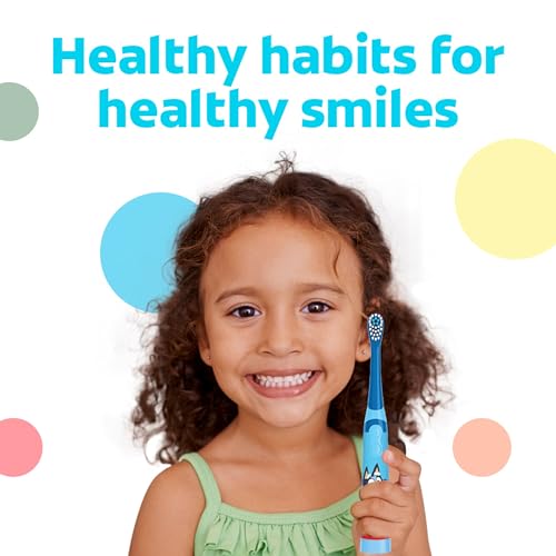 Colgate Kids Bluey Fluoride Toothpaste, Bubblegum, 4 Pack, 4.6 oz - Product Imagery