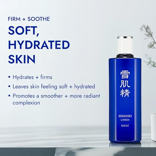 SEKKISEI Lotion Hydrating Japanese Facial Toner, 12.1 oz - Product Imagery