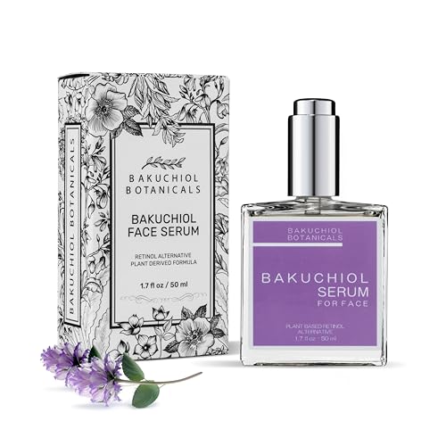 Bakuchiol Botanicals Facial Serum - Plant-Based Retinol - Evens - Product Imagery