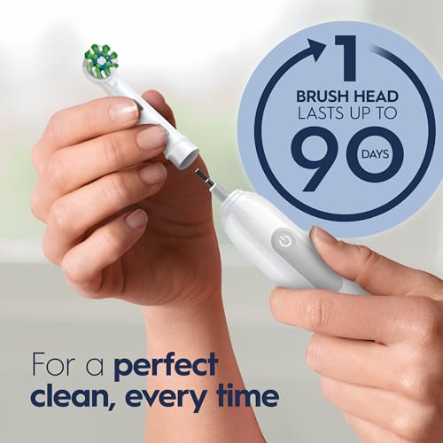 Oral-B Pro 1000 Rechargeable Electric Toothbrush, White - Product Imagery