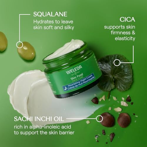 Weleda Skin Food Face Care Nourishing Night Cream, 1.3 Fluid - Product Imagery