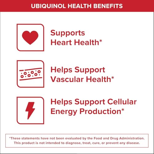Qunol Mega Ubiquinol CoQ10 100mg, Superior Absorption, 100 - Product Imagery