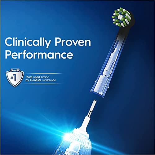 Oral-B Pro Cross Action Black Replacement Brush Heads for - Product Imagery