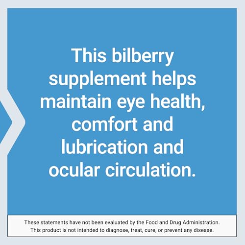 Life Extension Standardized European Bilberry Extract, 100 mg, - Product Imagery