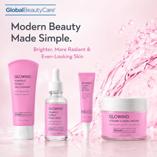 Global Beauty Care Glowing Vitamin C Skin Care Routine Bundle Kit - Product Imagery