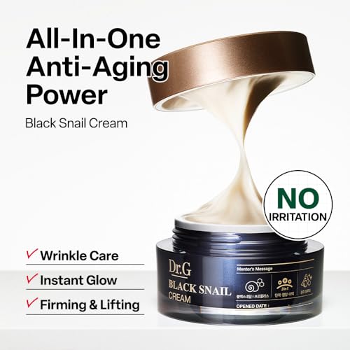 Dr.G Black Snail Face Cream, 1.69 fl oz - Product Imagery