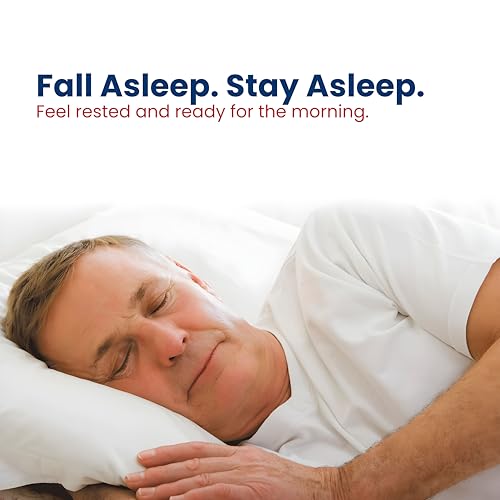 HealthPharma Nighttime Sleep-Aid, Diphenhydramine HCL Caplets, - Product Imagery