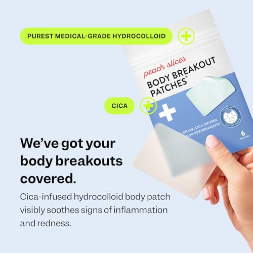 Peach Slices - Body Breakout Patches (6 ct) - Overnight Body - Product Imagery