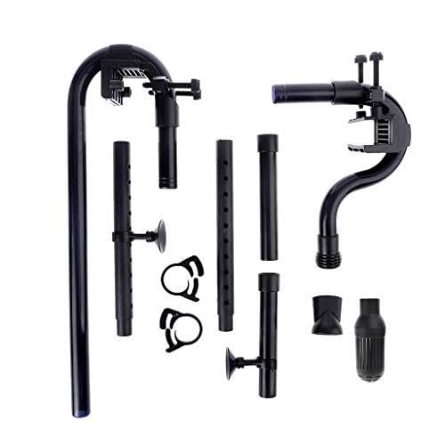 QIXIAMO Canister Filters Intake Outlet Tube Fish for External Filter Replacement Accessories with Strong Suction Cups, 4