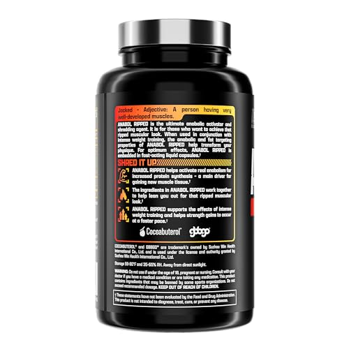 Nutrex Research Anabol Ripped Anabolic 2 in 1 Muscle Builder for - Product Imagery