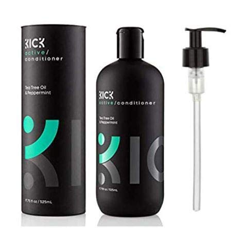 Kick Mens Conditioner, Tea Tree and Peppermint – Cruelty Free, Natural