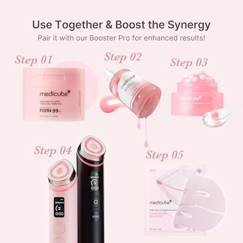 medicube PDRN Daily Glow Routine Set - Milky Toner, Serum and - Product Imagery