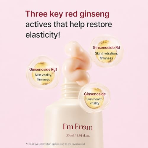 I’m From Ginseng Eye&Neck Cream, Korean Red Ginseng Eye Cream - Product Imagery