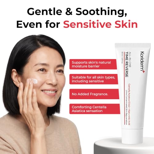 Time Reverse Cream, Korean Skin Care Face Moisturizer, 1.69 Fl Oz - Product Imagery