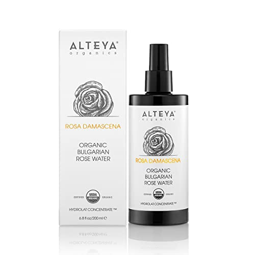 Alteya Organics Rose Water USDA Organic Facial Toner 6.8 Fl Oz - Product Imagery