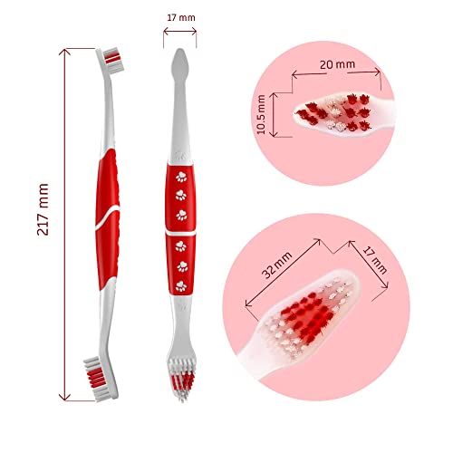 Pet Toothbrush for Dogs, Cats with Soft Bristles - Easy Teeth - Product Imagery