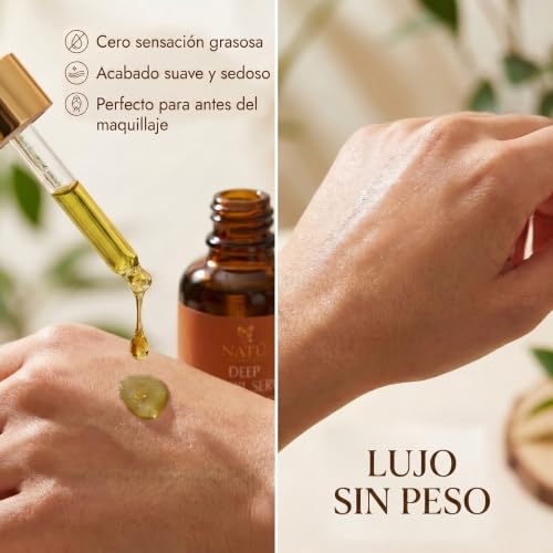 Deep Hydrating Face Oil Serum for Dry & Normal Skin - 1 fl oz - Product Imagery