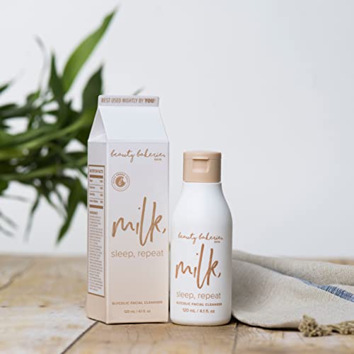 Beauty Bakerie Milk, Sleep, Repeat Glycolic Facial Cleanser, - Product Imagery