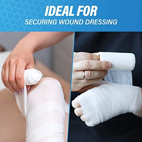 96 Gauze Bandage Rolls –Value Pack 96 Rolls - Premium First Aid - Product Imagery